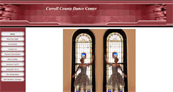 Desktop Screenshot of carrollcountydancecenter.net