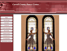 Tablet Screenshot of carrollcountydancecenter.net